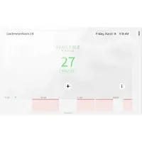 Crestron Room Scheduling Touch Screen TS