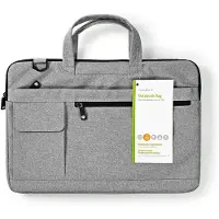 Nedis Notebook-Tasche - Laptoptasche - Aktentasche - Schultertasche - Das Tragen Gürtel - 15-16" -