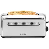 H.Koenig TOAS32 Toaster 4 Scheiben, Edelstahl…