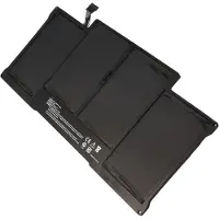 AccuCell Akku passend für A1496 für MacBook Air 13.3" A1466 2013, Li-Polymer, 7,6V, 7160mAh, 55Wh, built-in, mit Werkzeug