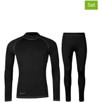 Halti Neva Merino Base Layer set Men's black (P99) XXL