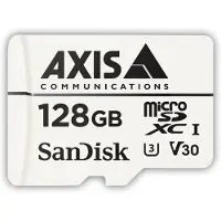 Axis 01491-001, 128 GB, MicroSDXC, Klasse 10, 80 MB/s, 80 MB/s, Class 1 (U1)
