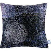 Kenda Sand Fellkissen "Dekokissen Medley 125 Multi / Blau 45cm x 45cm" modern, vielseitig kombinierbar,mit praktischem Reißverschluss