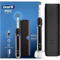 Oral-B | Elektrische Zahnbürste - Pro Clean - Schwarz - Mit Reiseetui - 8800 Bewegungen pro Minute