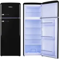 Amica Kühl-/Gefrierkombination KGC 15634 S, 213 l, ST, 40 dB, 2,5 kg/24h, , Farbe Schwarz