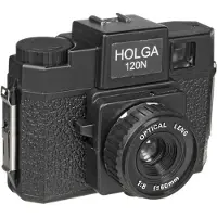 Holga 120N Rollfilmkamera optisches Glasobjektiv