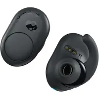 Skullcandy 414-059-8302, Kabellos, 20 - 20000 Hz, Anrufe/Musik, 54,2 g, Kopfhörer, Schwarz, Grau