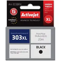 ActiveJet AH-9303BRX Tintenpatrone (Ersatz für HP 303XL T6N04AE; Prämie; 20ml; schwarz), Hohe (XL-) Ausbeute, Schwarz, Tinte auf Pigmentbasis, 20 ml, 1 Stück(e), Einzelpackung