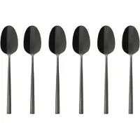 Sambonet Teelöffel Rock PVD Black (6-Teilig)