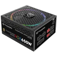 Thermaltake Toughpower Grand RGB 650W Gold (RGB Sync Edition), 650 W, 100 - 240 V, 780 W, 50 - 60 Hz, 10 A, Aktiv