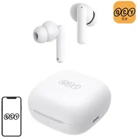 QCY BH22DT10A, True Wireless Stereo (TWS), Anrufe/Musik, Kopfhörer, Weiß