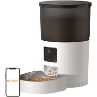 Rojeco Automatischer Wifi-tierfutterautomat Mit Kamera 3l