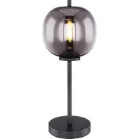 Globo Designer-Tischlampe Blacky Schwarz