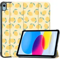 IMoshion Design Trifold Klaphülle für das Apple iPad 11 (2025) 11 Zoll A16 / iPad 10 (2022) 10.9 Zoll - Citrus Dream