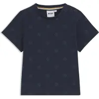 BOSS Kids-T-Shirt aus Baumwolle mit durchgehenden Double-B-Monogrammen Grösse 74