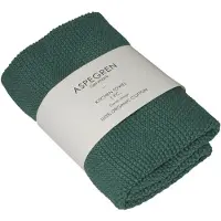 Husar Küchentuch Gestrickt, Farbe:grün