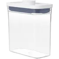Oxo 11234900, Universalbehälter, 1,1 l, Transparent, Abnehmbarer Deckel, Rechteckig, 160 mm