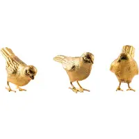 Pols Potten Sparrows Gold (3er Set)