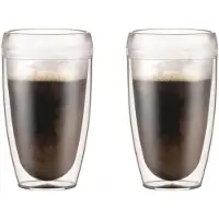 Bodum Tumbler Pavina Outdoor Transparent 450 ml (Set von 2 Stück)