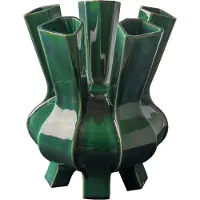 Pols Potten Vase Puyi Green Green
