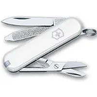 Victorinox Taschenmesser Classic SD Falling Snow - weiß