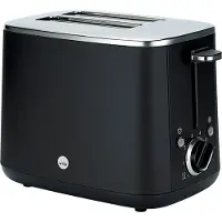 Wilfa TO2B-1000, 2 Scheibe(n), Schwarz, Stahl, Drehregler, 1000 W