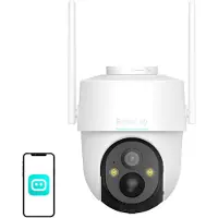 Botslab Drehbare Outdoor Wifi Kamera Pt W313 3Mp mit Solarpanel