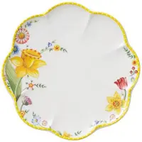 Villeroy & Boch Frühstücksteller "Frühstücksteller Spring Awakening ø 22,3 cm bunt"