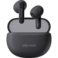A4Tech Kopfhörer 2D Trommeltek B20 True Wireless Bluetooth 5.2 mit Mikrofon IPX4 grau für PC bis zu 25h Akku