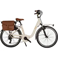 Venice - I Love Italy Elektro-Citybike MONOTUBO CLASSIC Lady 28 Zoll, beige