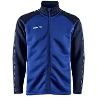 Craft Trainingsjacke Squad 2.0 JR Full-Zip Regular Fit farblich abgesetzt