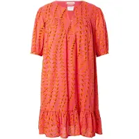 Scotch & Soda Printed Crinkle Mini Dress House Of Mirrors Pink Größe: 38 | Minikleider Outlet | Damen | Rosa