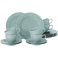 Seltmann Geschirr-Set "Kaffeeservice Beat Color Glaze 18er Set"