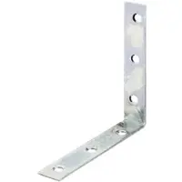 GAH Alberts Alberts Stuhlwinkel aus Stahl, 100 x 100 x 19 mm, galvanisch verzinkt, 20 Stück