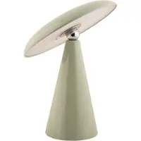Present Time - Tischleuchte Phoebe Led - Grün - Ø23cm Tischlampe - Nachttischlampe, Wohnzimmer, Schlafzimmer