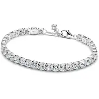 Pandora 593539C01 Damen-Tennisarmband Silber Zirkonia