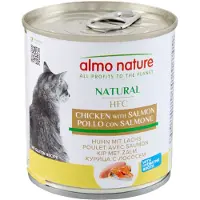 Almo Nature HFC Natural Huhn mit Lachs Katzen-Nassfutter (280 g)