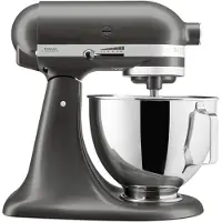 KitchenAid 5KSM95PSESZ, 4,3 l, Grau, Leiter, 220 RPM, Schlagen, Mixen, 1,143 m