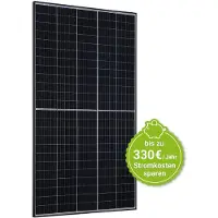 Juskys RISEN Solarpanel RSM40-8-410M mit 410 Watt - Balkonkraftwerk Solarmodul - Verkauf nur an Endverbraucher