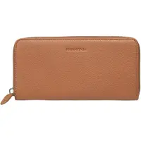Marc O'Polo Leder Geldbörse Emilie Zip Around Wallet Classic Cognac braun