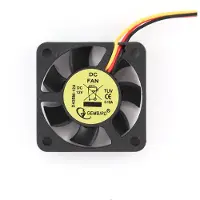 Gembird D40BM-12A, Ventilator, 4 cm, 30 dB, Schwarz