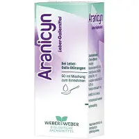 WEBER & WEBER GmbH & Co. KG Aranicyn Leber Gallemittel Mischung 50 ml