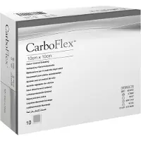ConvaTec Carboflex 10x10 cm Verband 10 St