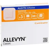 C P C medical GmbH & Co. KG Allevyn Adhesive 7,5x7,5 cm haftende Wun 3 St