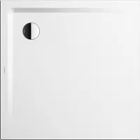 Kaldewei SUPERPLAN 1858-5, Duschwanne mit Wannenträger extraflach, 100x100cm, 385847981001