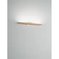 FABAS LUCE Ribot Wandleuchte aus Metall und eichenfarbenem Holz, integrierte 17-W-LED, 1400 lm, 3000 K, modernes und elegantes Design, Schutzart IP20, dimmbar