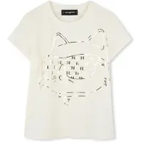 Karl Lagerfeld Kids T-Shirt Z30447 M Écru Regular Fit