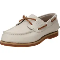 Timberland Bootsschuhe Classic Boat Shoe Damen Natural Full Grain-Schuhgröße 41,5