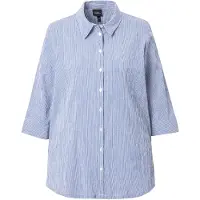 Ulla Popken Hemdbluse in kobaltblau | Gr.: 62/64