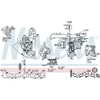 Nissens Lader, Aufladung 93512 für VW